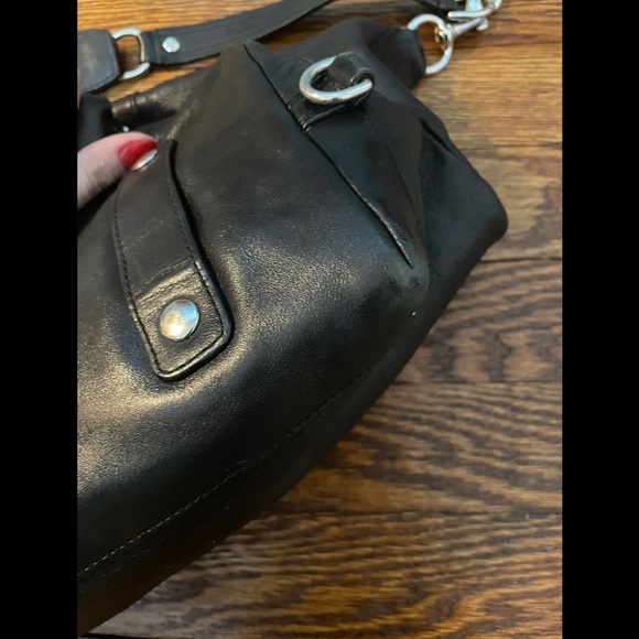 Coach Black Leather Madison Sabrina Conver… - Picture 4 of 9